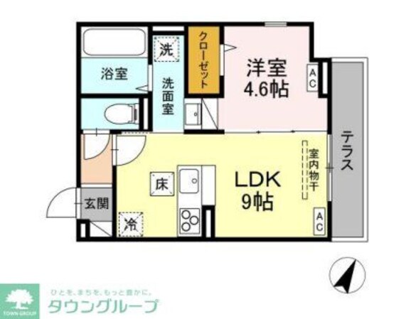 D-comodo深大寺北町の物件間取画像